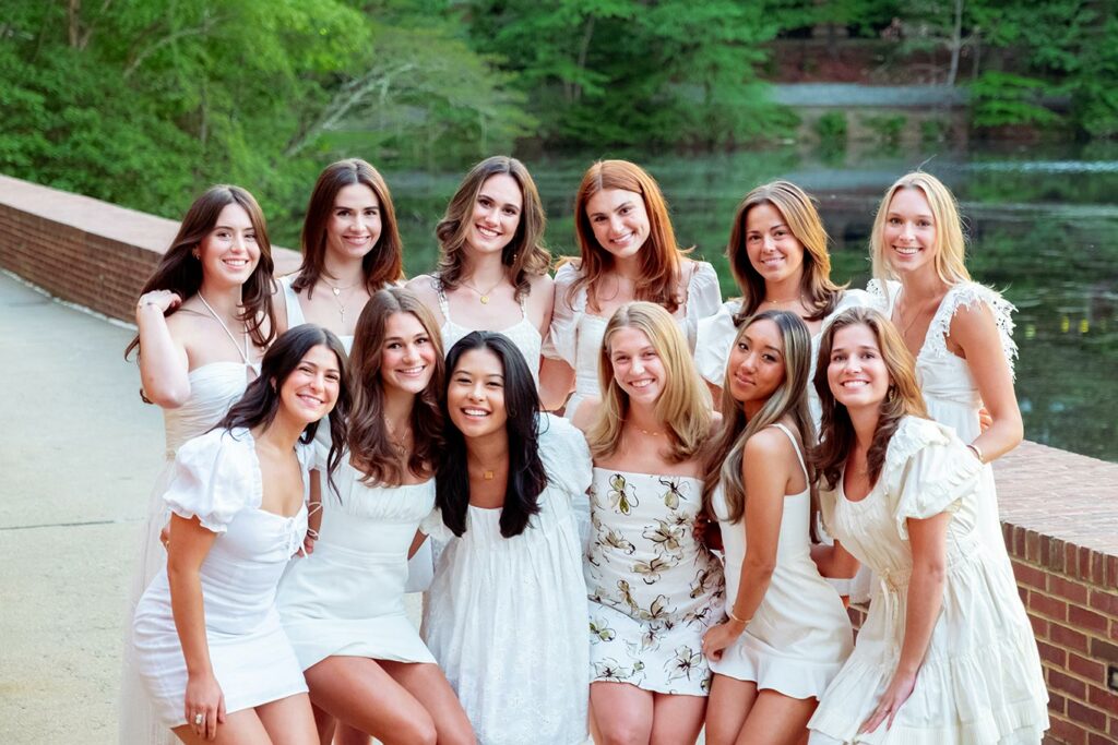 Group Graduation Photos at the University or Richmond
